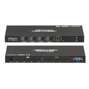 Conmutador de matriz HDMI 4×4 4K con RS232