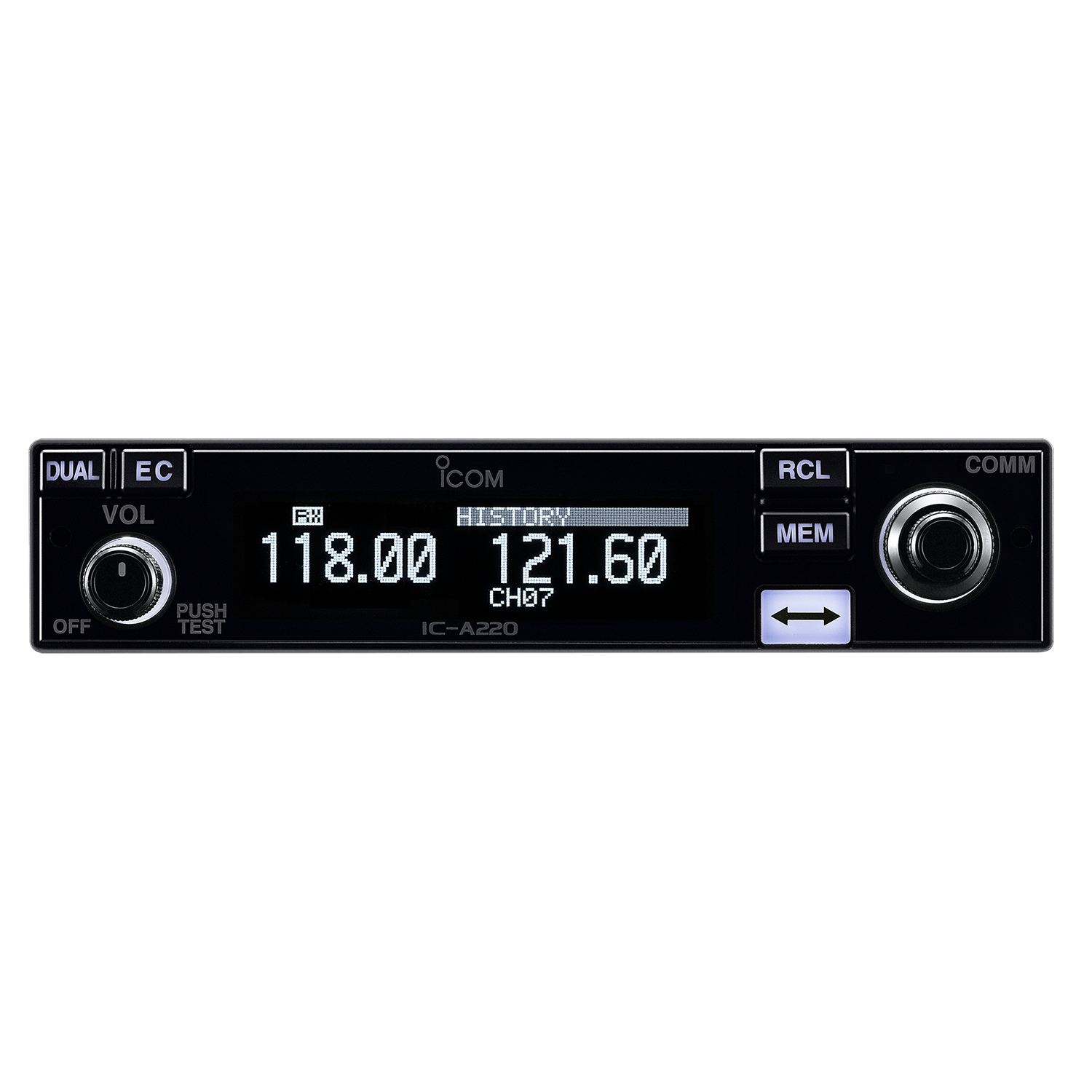 IC-A220 TRANSCEPTOR VHF BANDA AÉREA - Imagen 2