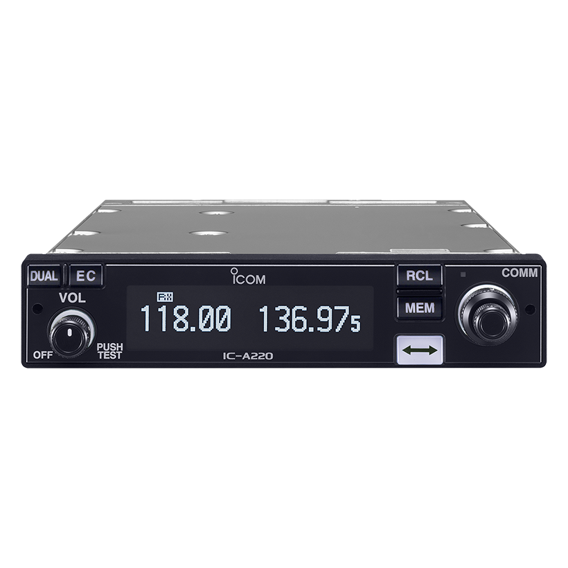 IC-A220 TRANSCEPTOR VHF BANDA AÉREA