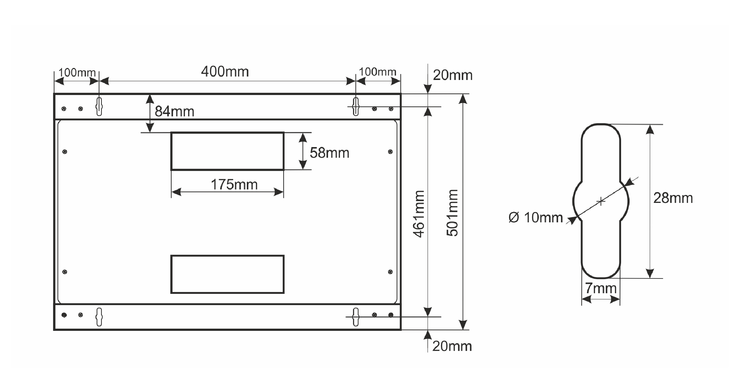 9U RACK cabinet 600x600 - Image 6