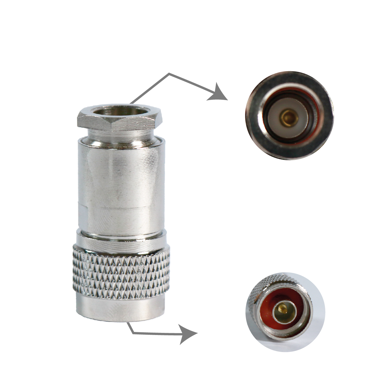 Connector N Macho Armado - Image 3