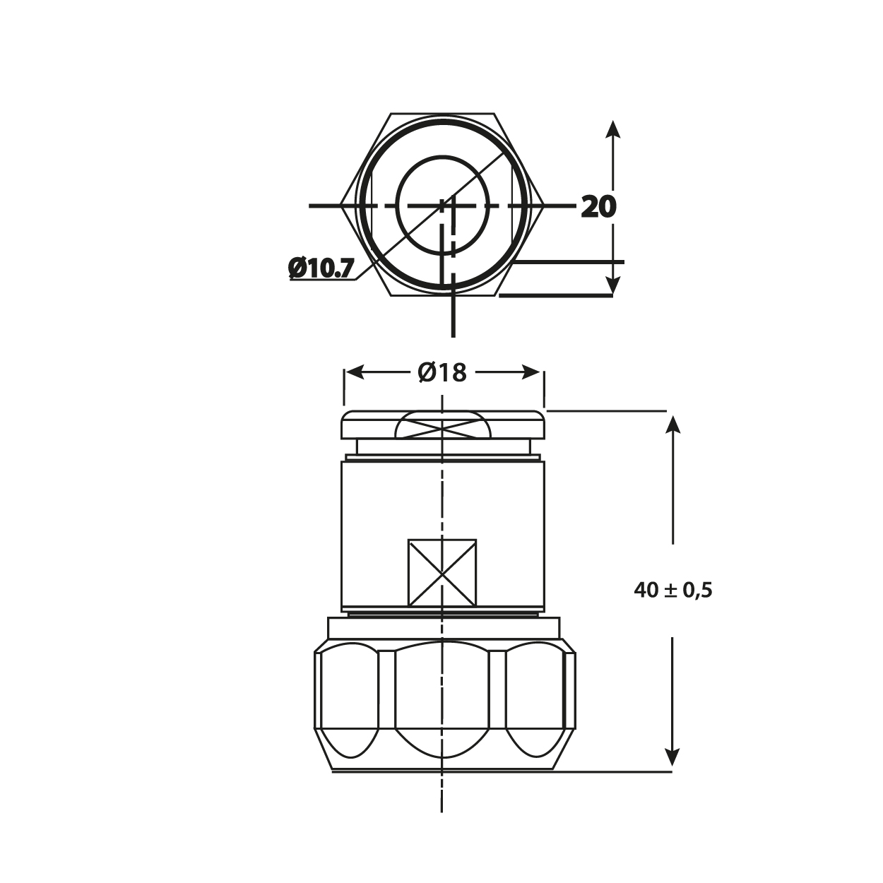 Connector N Macho Armado - Image 4