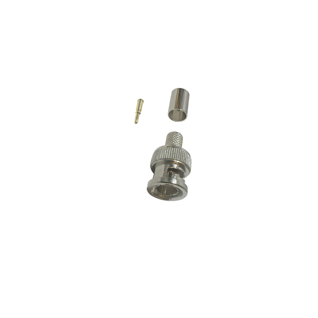 Conector de crimpado macho BNC - Imagen 2