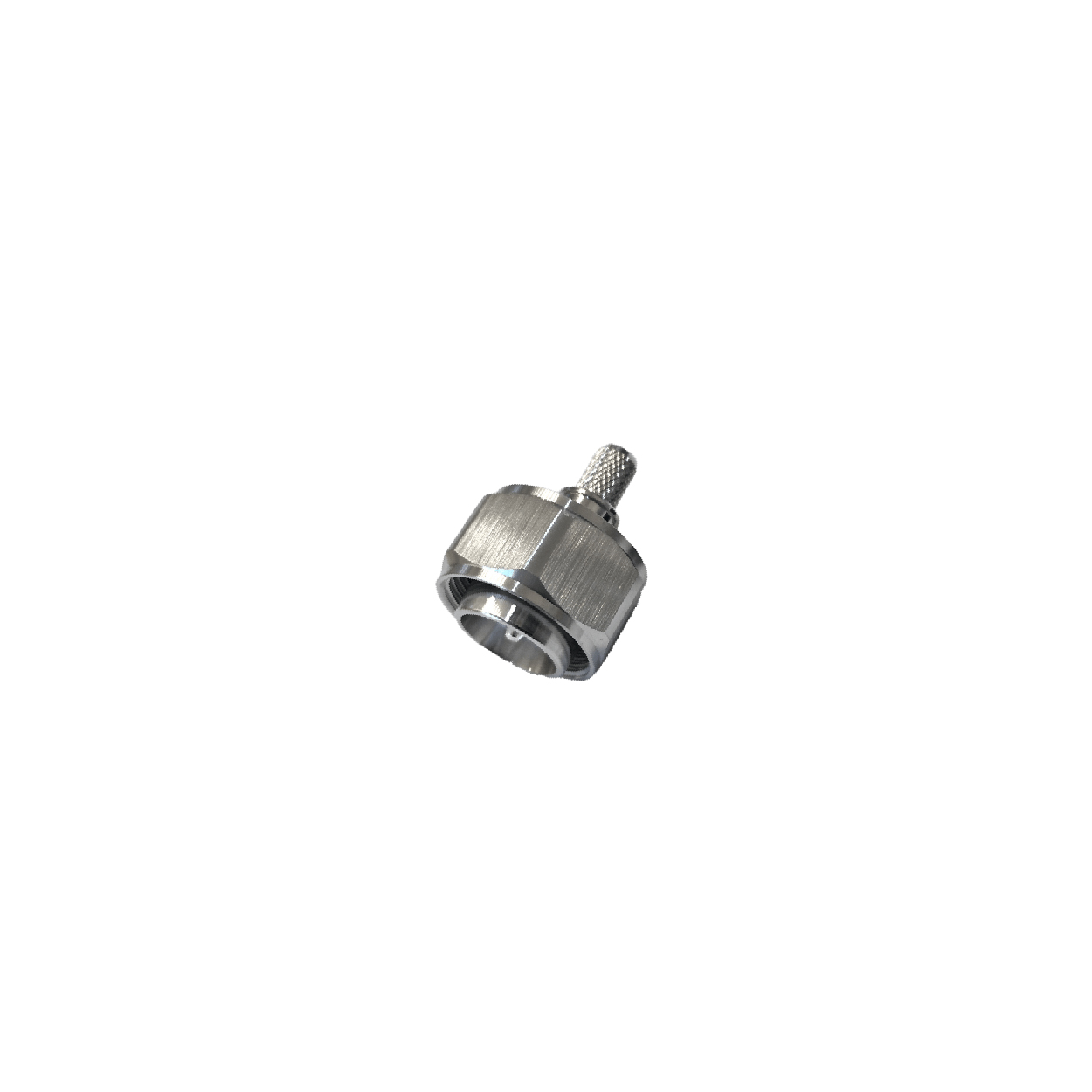 Conector macho recto para RG402 - Imagen 2