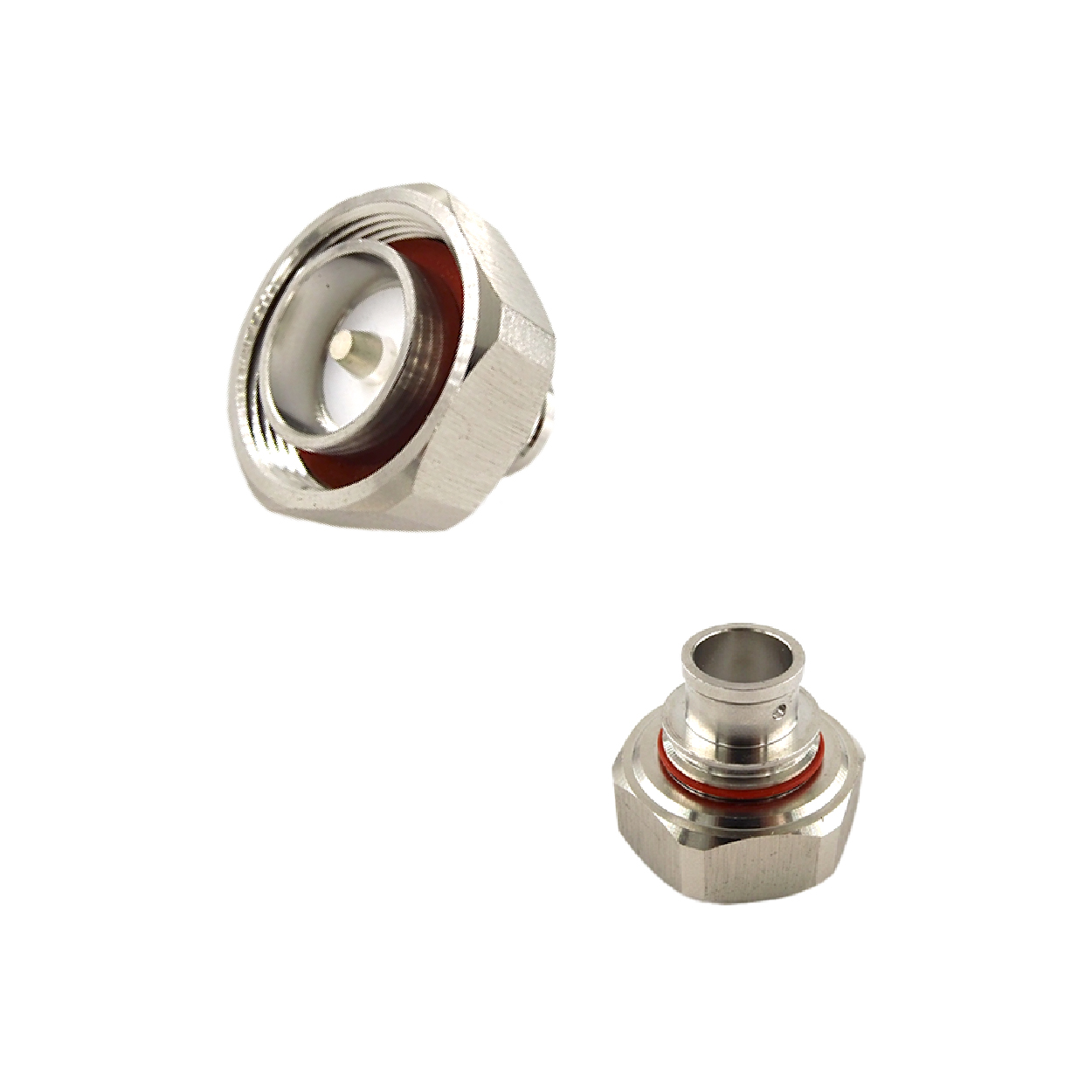 Male welding connector