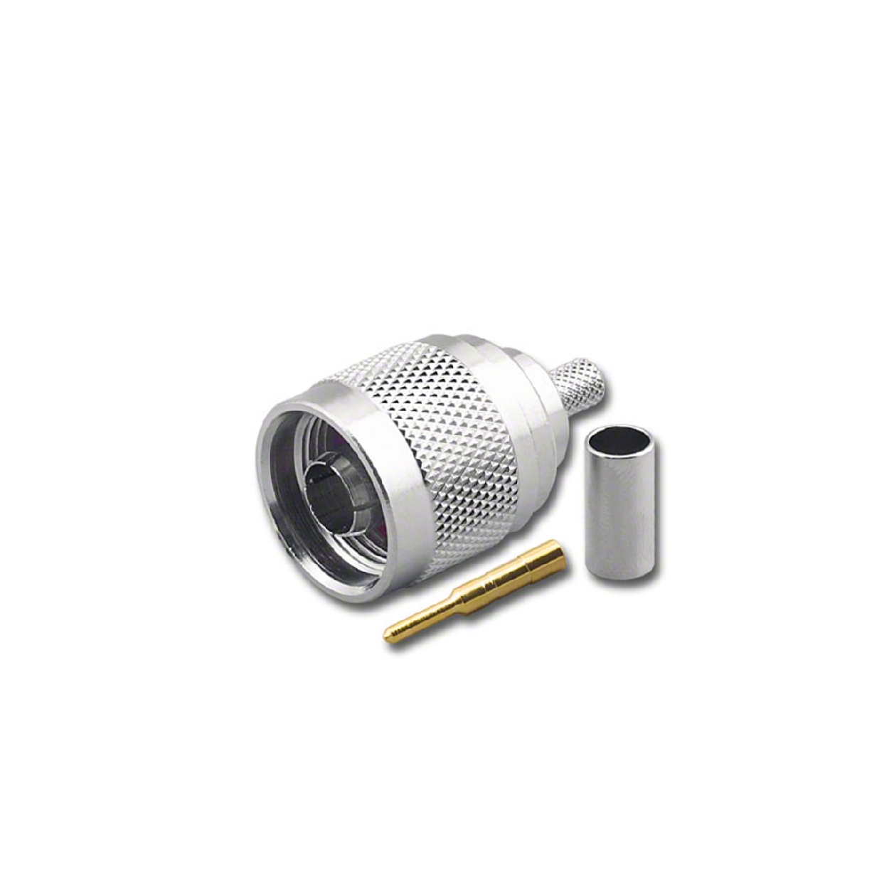 Conector macho tipo N / RG58